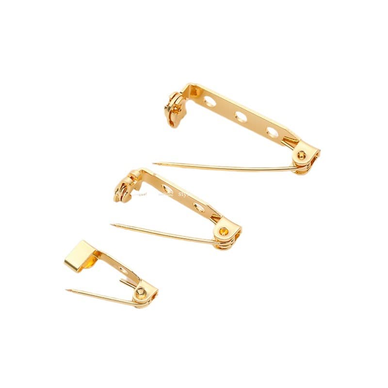Brooch, pin, accessory, accessories, 14 carat, golden color, DIY 5
