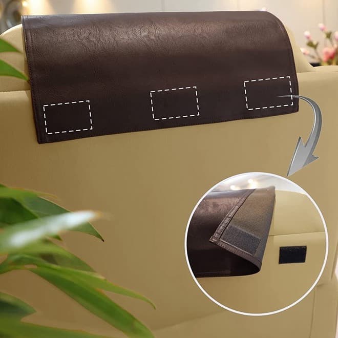 Furniture Headrest Cover - Sofa Armrest Protector Sleeve 2
