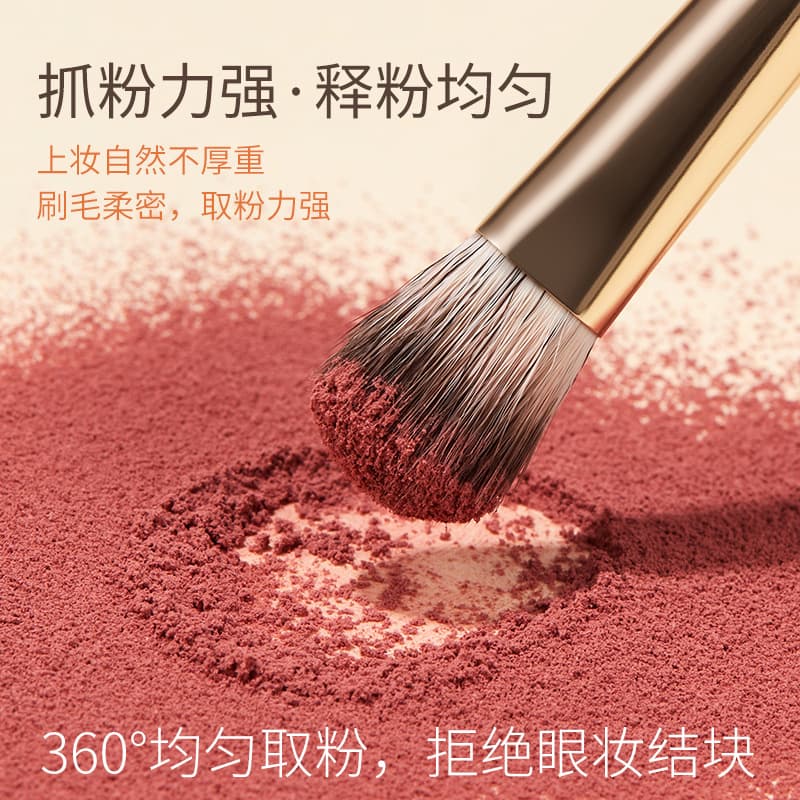Eye shadow, handheld brush, makeup primer, 8 pieces, for beginners 3