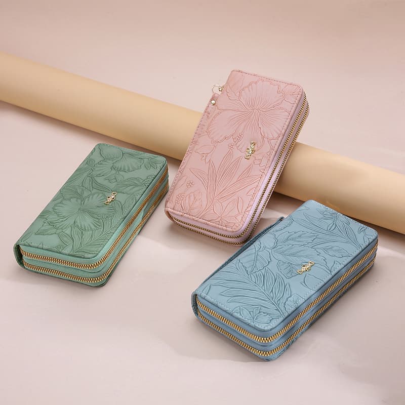 Wallet, fashionable long capacious bag, high-end 4