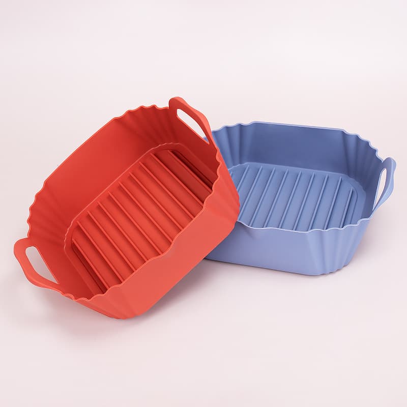 2026 e-commerce new air fryer silicone baking pan AirfryerSiliocnePot air fryer lining 1