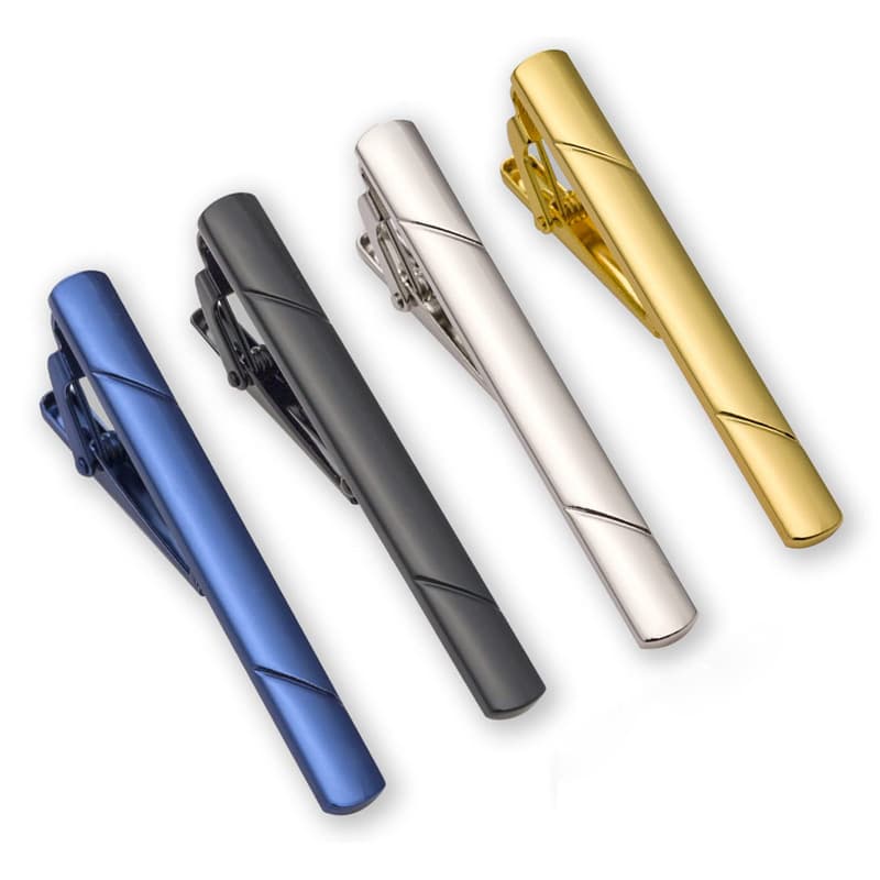 (Cross-border trading), men's metal tie, high-end suit, decorations, simple and elegant design 3
