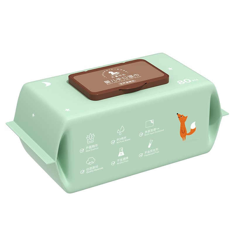 Children's aloe vera gel, refreshing essence, wet wipes for skin care 5