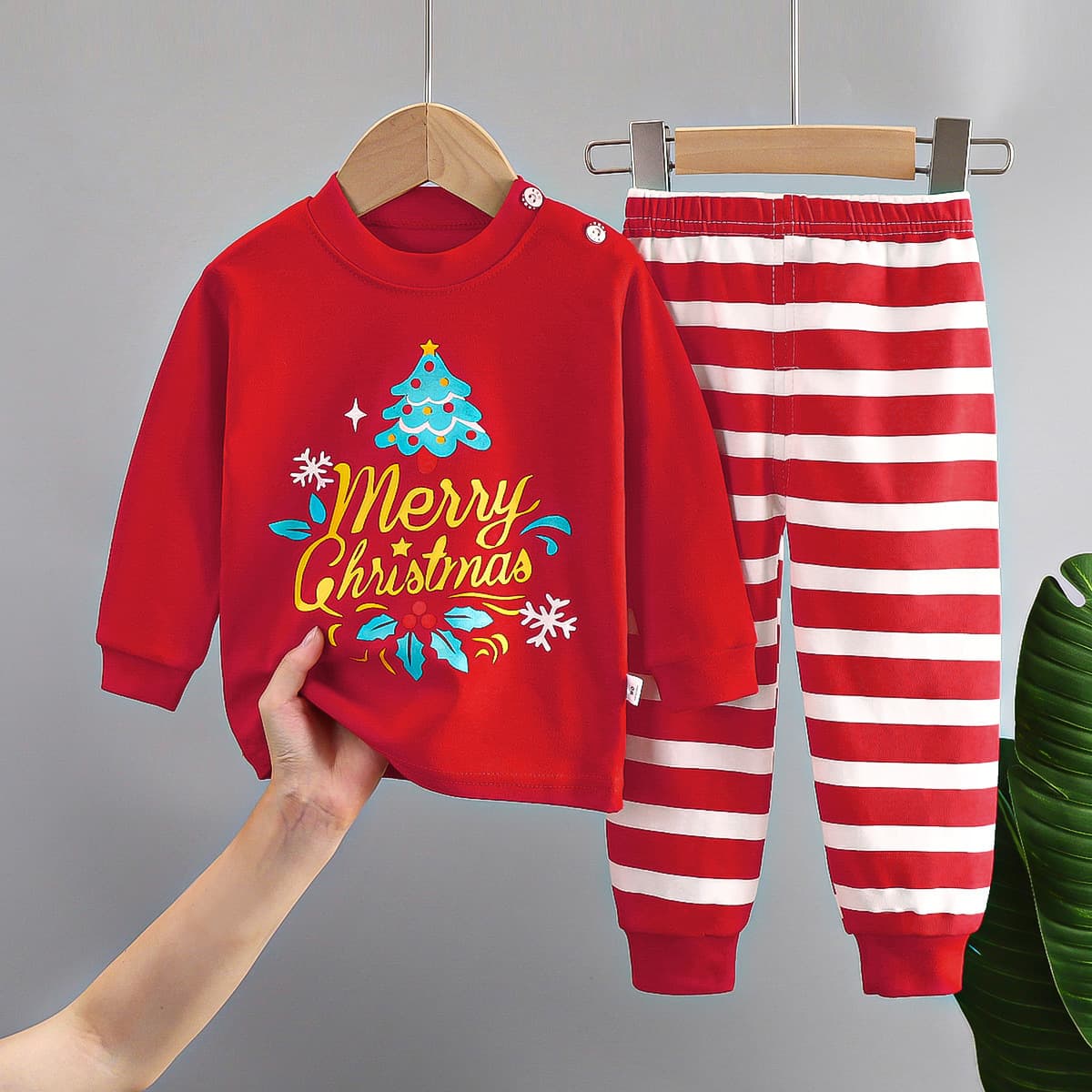 Autumn cotton children's set, thermal underwear for boys, keep warm pijama, children's clothing 3