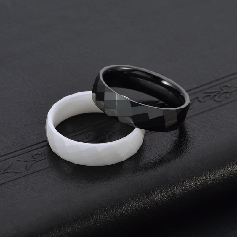 Fashionable square ring, antioxidant accessory, European style, (Physicals) 3