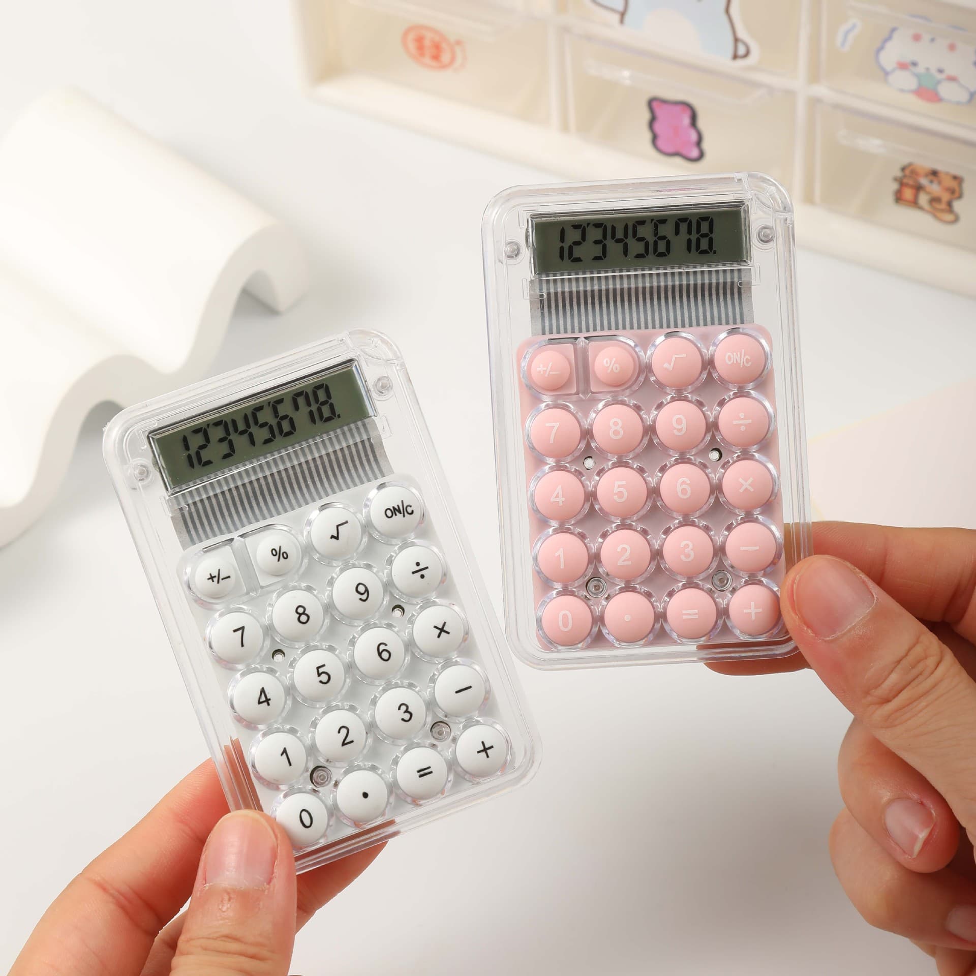 High -value mini candy color calculator student test work, studying the palm calculator wholesale 2