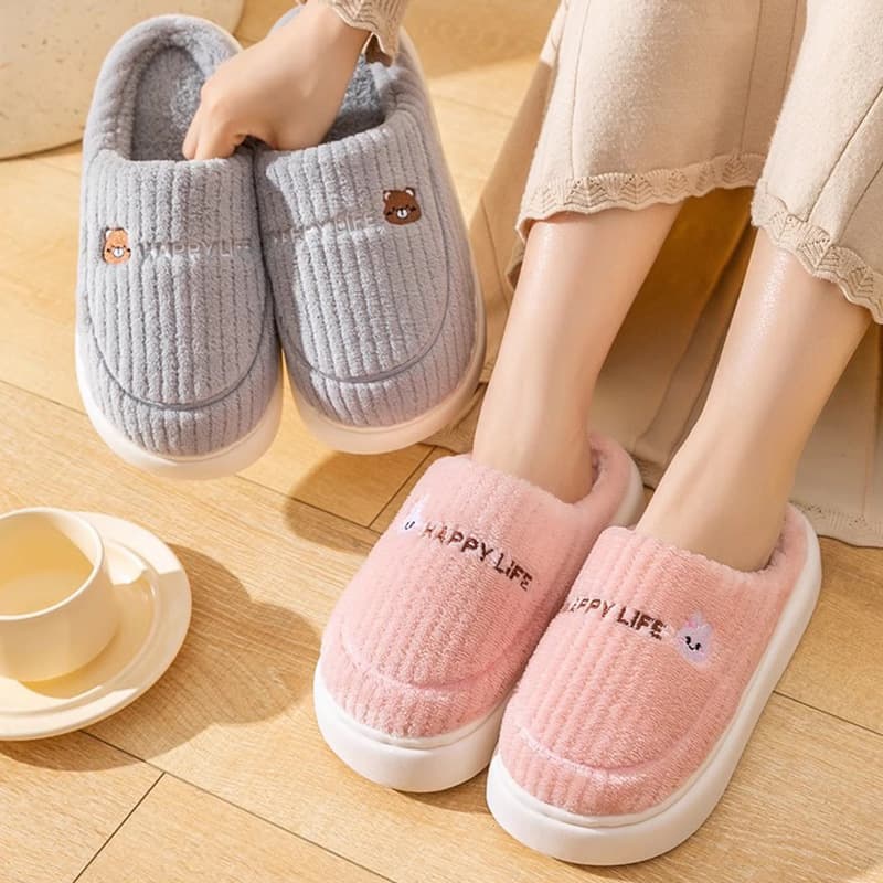 (Wholesale), non-slip men's slippers platform, home keep warm winter women's slippers, for beloved 2