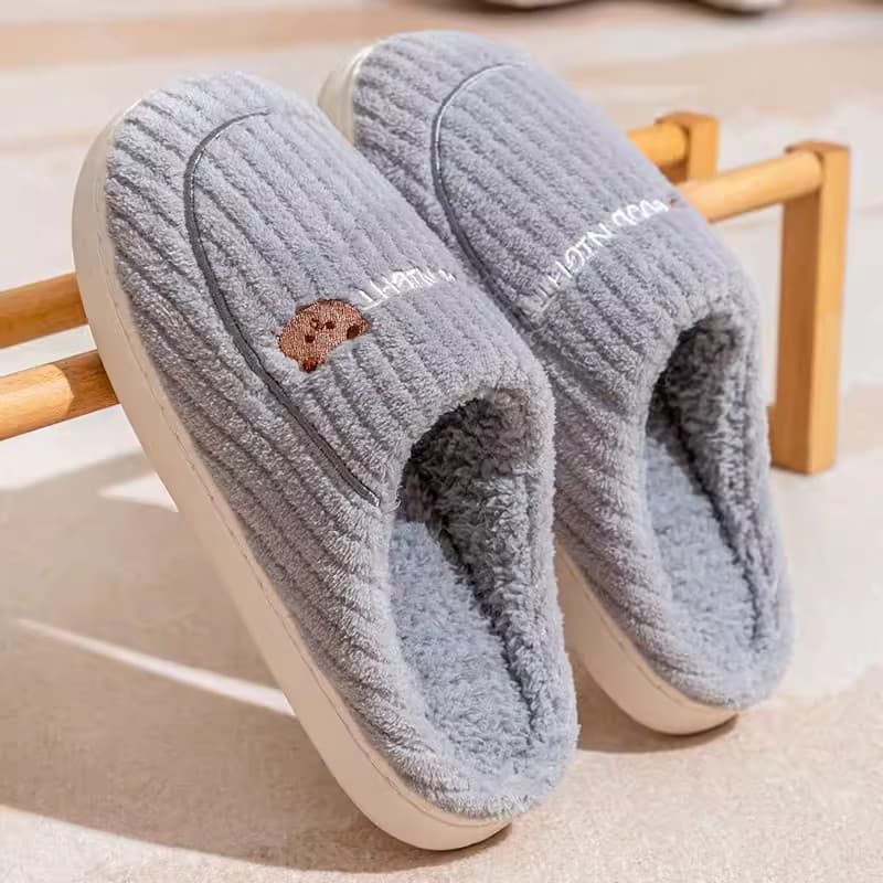 (Wholesale), non-slip men's slippers platform, home keep warm winter women's slippers, for beloved 3