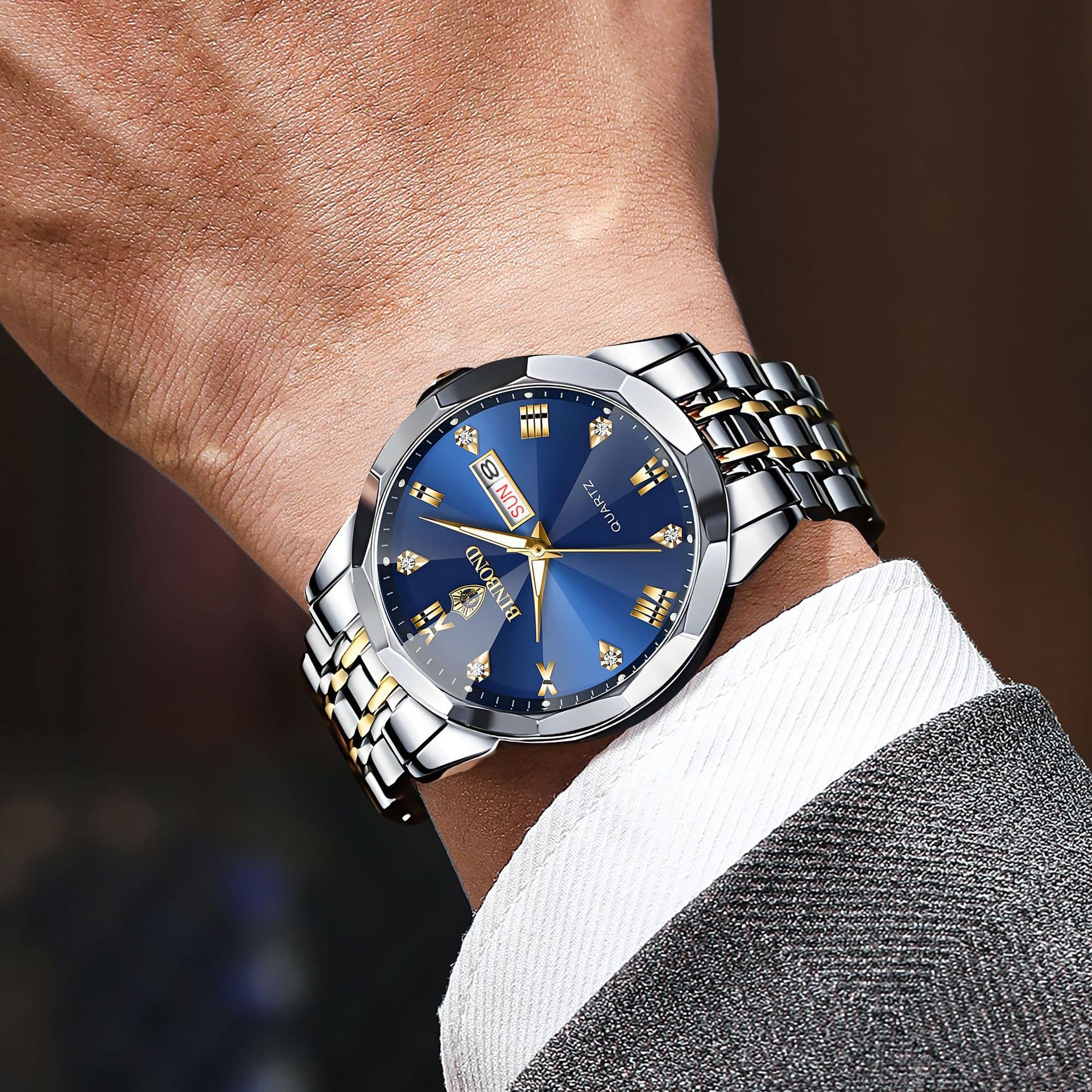 (Cross-border trading), fashionable exclusive quartz watches, retro swiss watch, men's watch 3