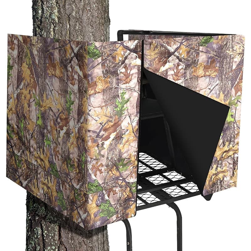 Outdoor mesh fence self-adjusting hunting hunting camouflage fence cross-border US spring hunting season 5