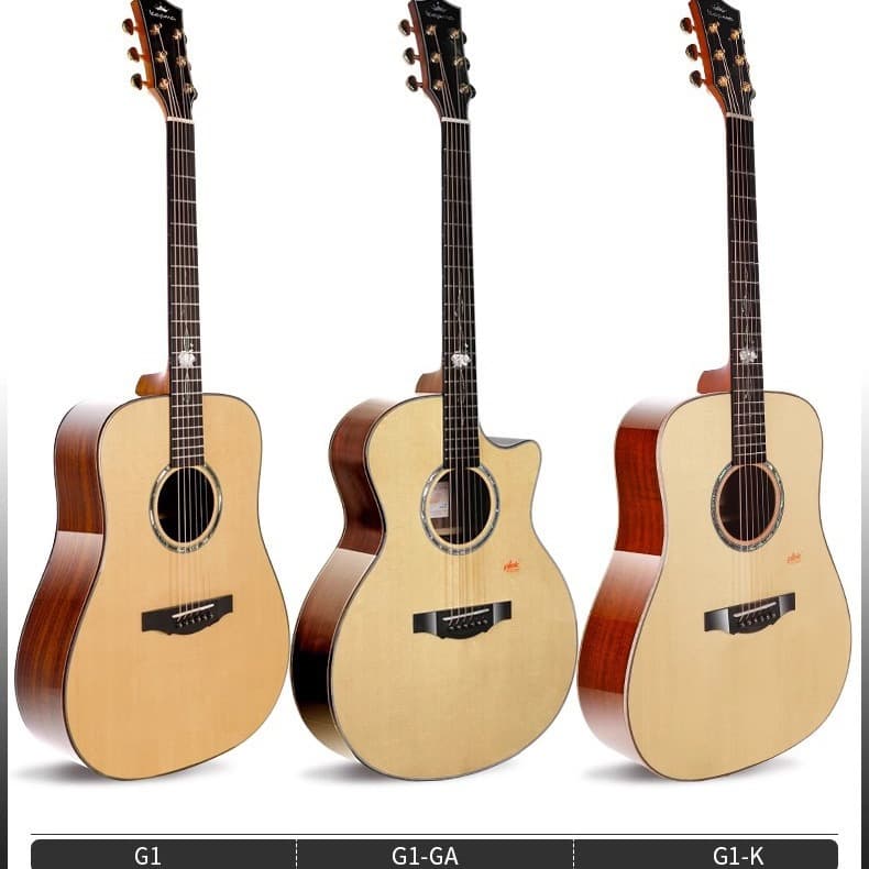 Wholesale Kepma Capma Single Board FS36/F0/F1 Kama Minzhu Guitar For beginner 4