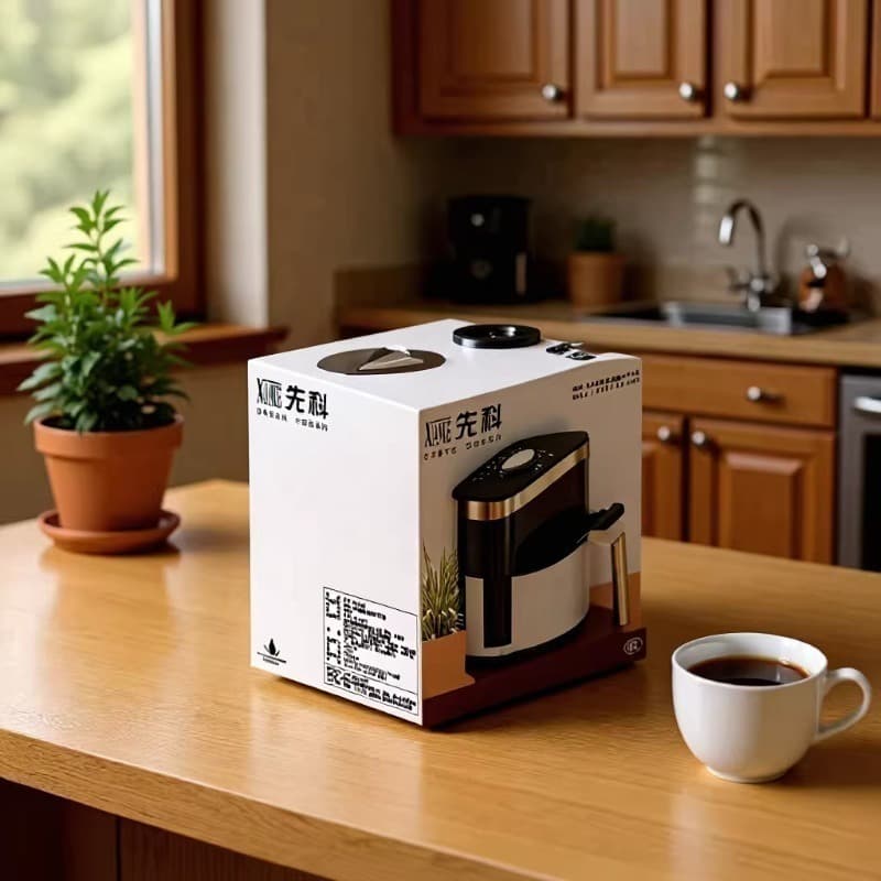 New models of air fried pot household multi -functional electric fryer large capacity intelligent oil -free air fried potato fries 4
