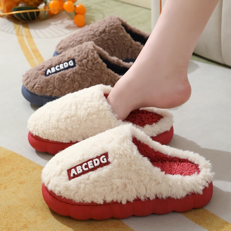 Home demi-season women's non-slip winter slippers platform for pregnant, suitable for spring and autumn, for beloved 4