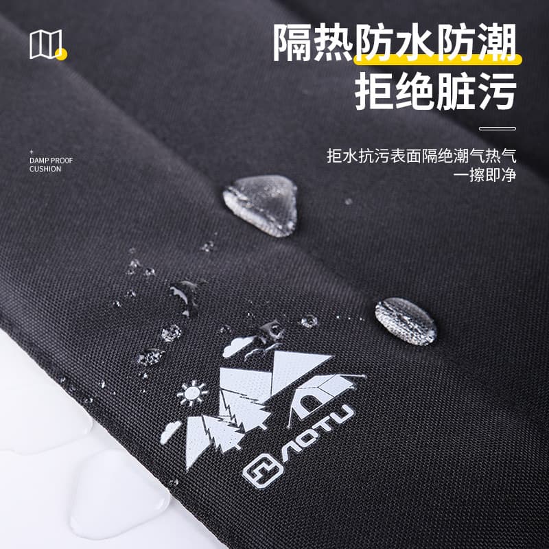 Handheld waterproof beach carpet for camping, pillow for traveling, increased thickness 4