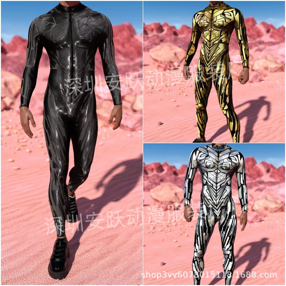 Skeleton, overall, 2023 collection, new collection, halloween, cosplay, tight, 3D 1