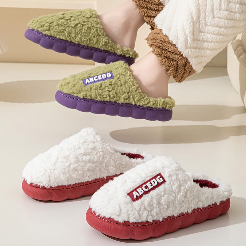 Home demi-season men's slippers, keep warm comfortable footwear for pregnant, women's slippers, internet celebrity, for beloved 4