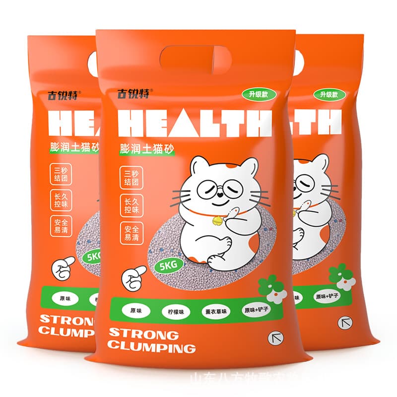 Cat litter bentonite 20 catties low dust deodorant ore sand tapioca tofu cat litter mixed cat litter 40 catties big bag cat litter 5