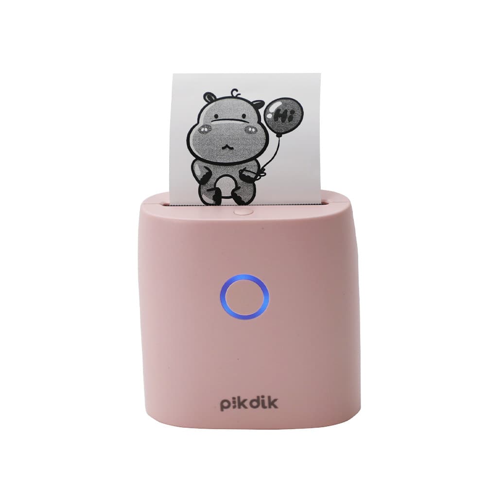 Cross -border portable pocket small printer picture text print Bluetooth -free heat -sensitivity mini printer 3