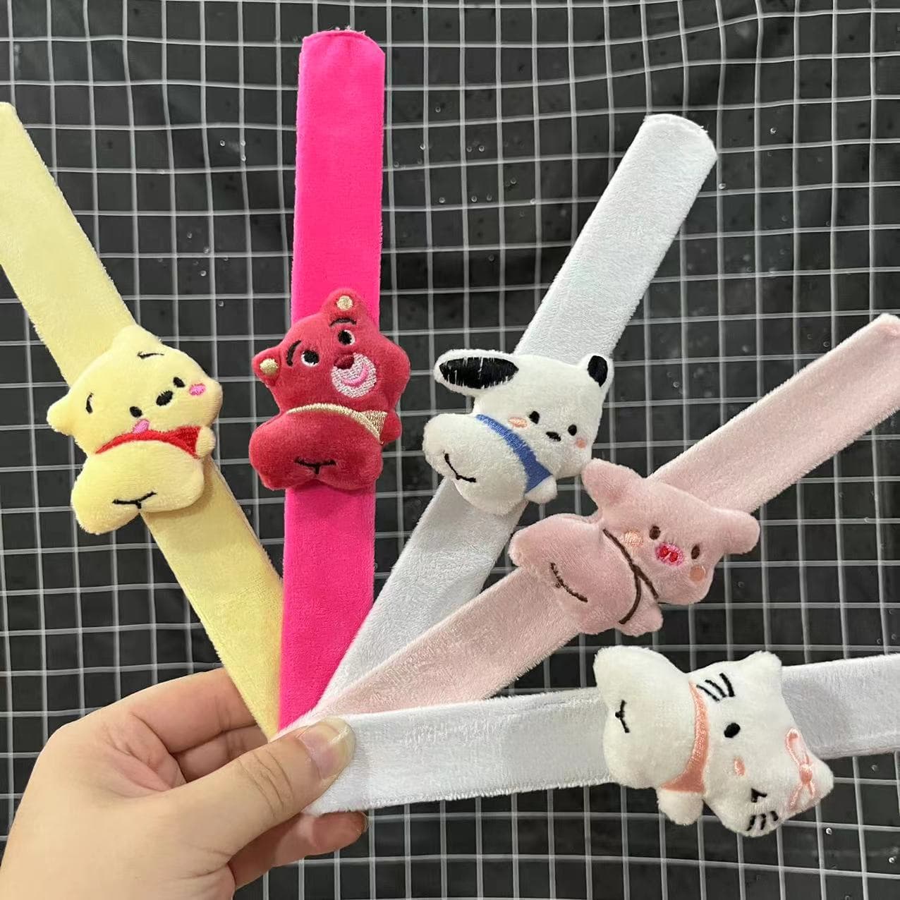 Cute plush creative cartoon toy, bracelet, hair accessory 3
