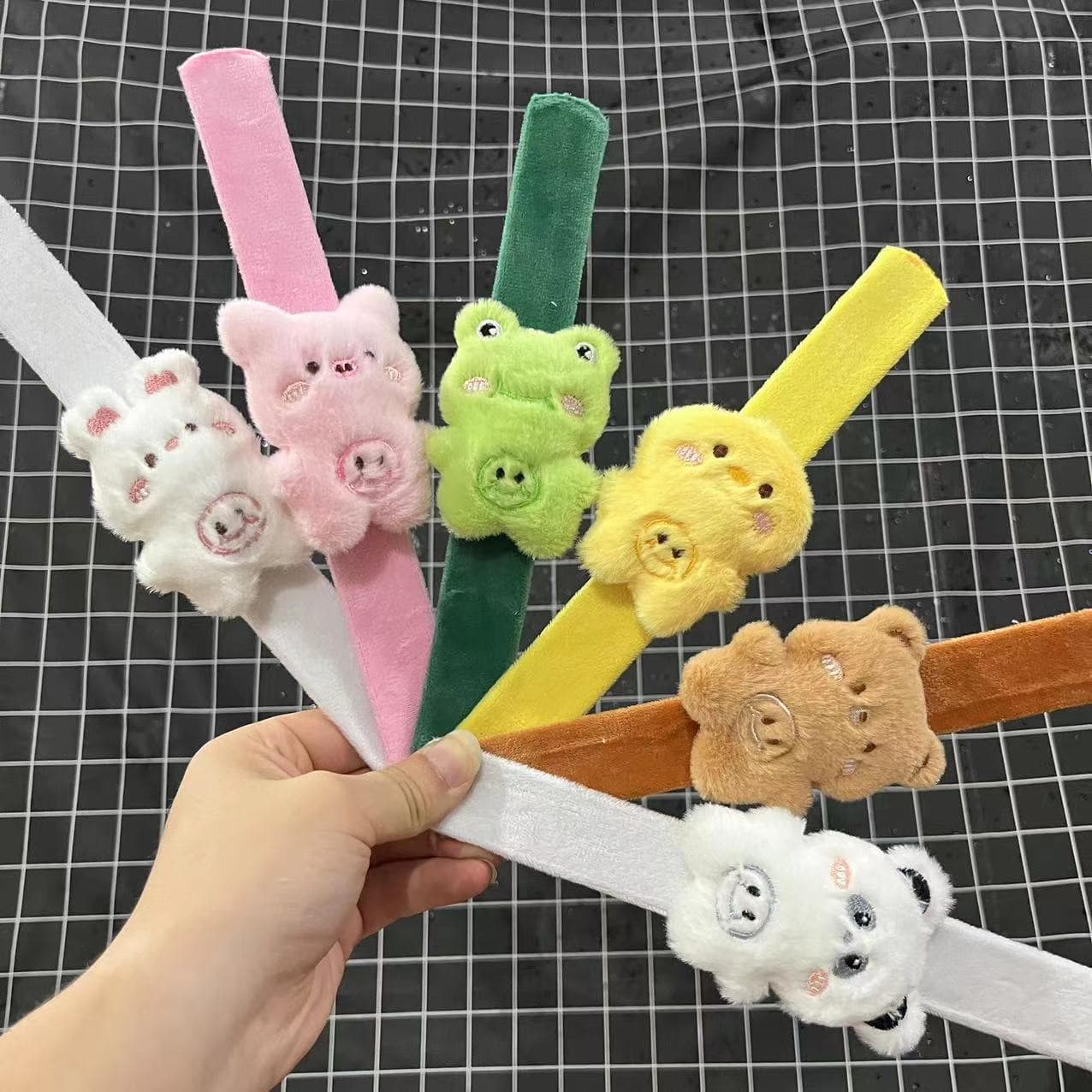 Cute plush creative cartoon toy, bracelet, hair accessory 4