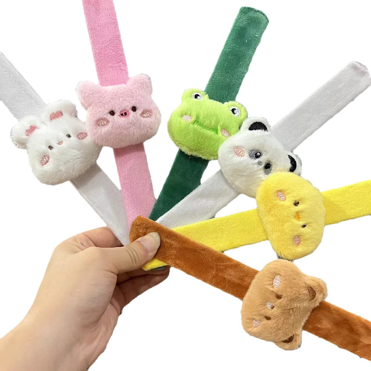 Cute plush creative cartoon toy, bracelet, hair accessory 5