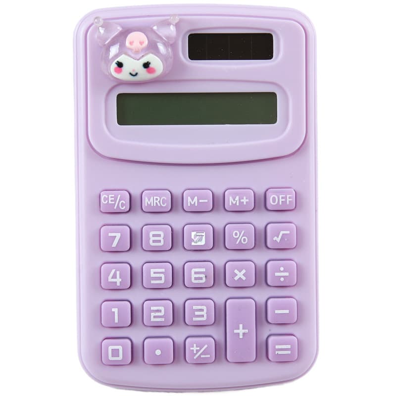 Cartoon Cute High Value Calculator Portable Mini Student Computer Candy Color Silent Calculator Wholesale 5