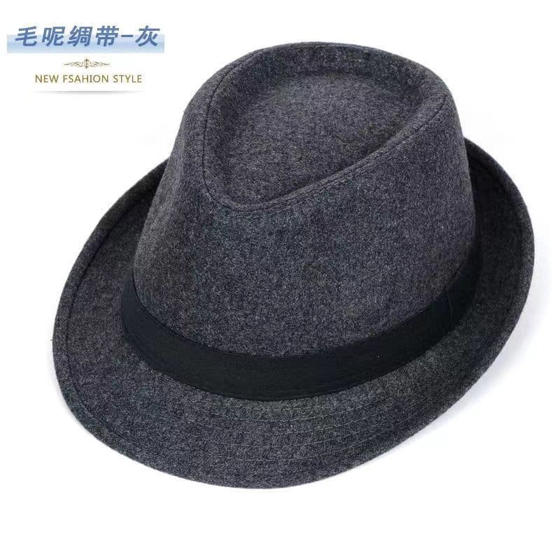 Woolen demi-season keep warm hair cap for elderly with hood, hat, for middle age 2