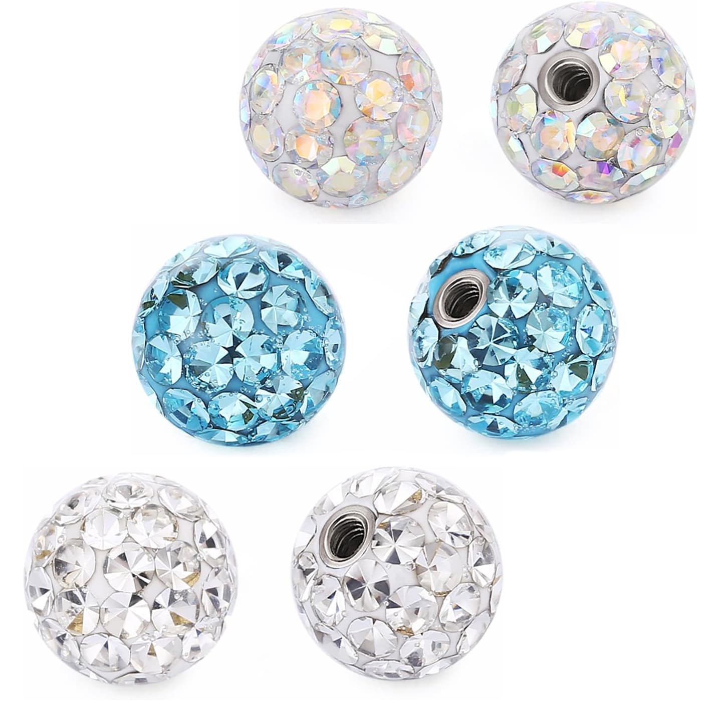 (Cross-border trading), piercing with accessories, accessory, constructor, clay, beads 3