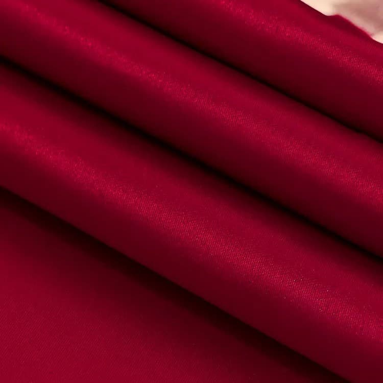 Chinese wedding bedside cabinet cover cloth wine red silk satin material wedding bedside cabinet dust -proof cloth wedding tablecloth 2