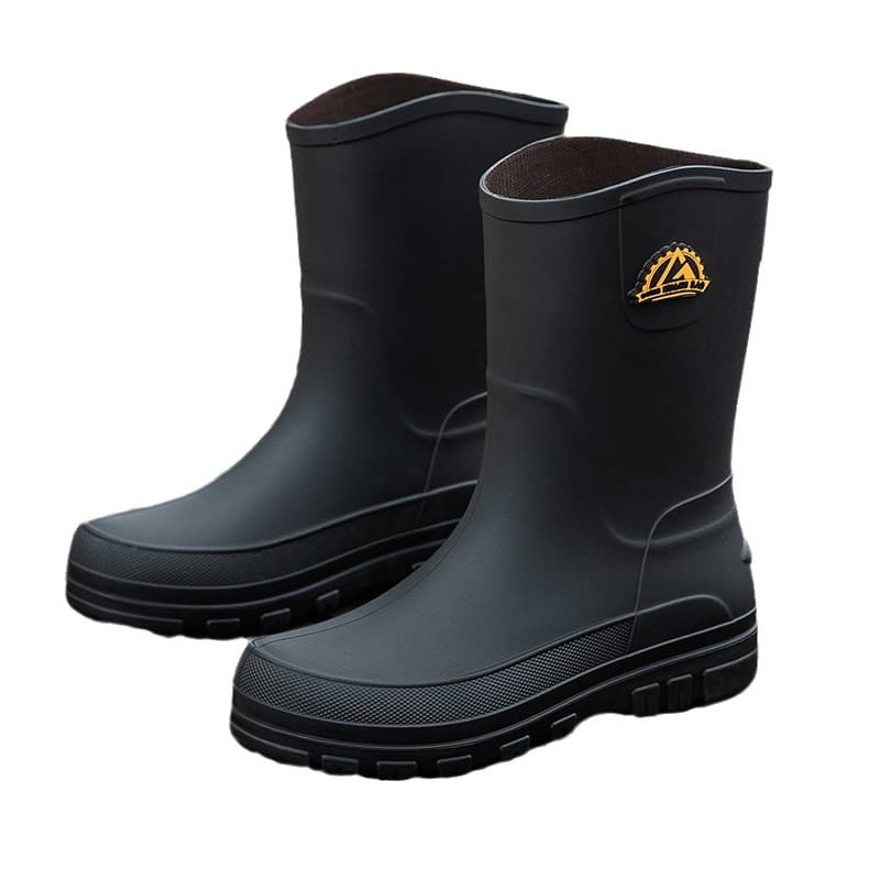 (Cross-border trading), non-slip fashionable boots, mid-length, Korean style 5