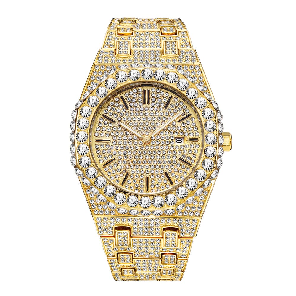 Branded quartz fashionable diamond watch 5