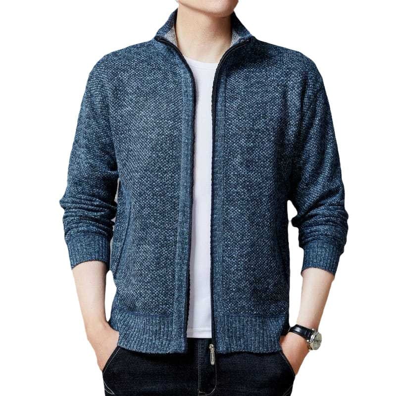 (Cross-border trading), demi-season fleece knitted sweater, cardigan for leisure, oversize, plus size 5