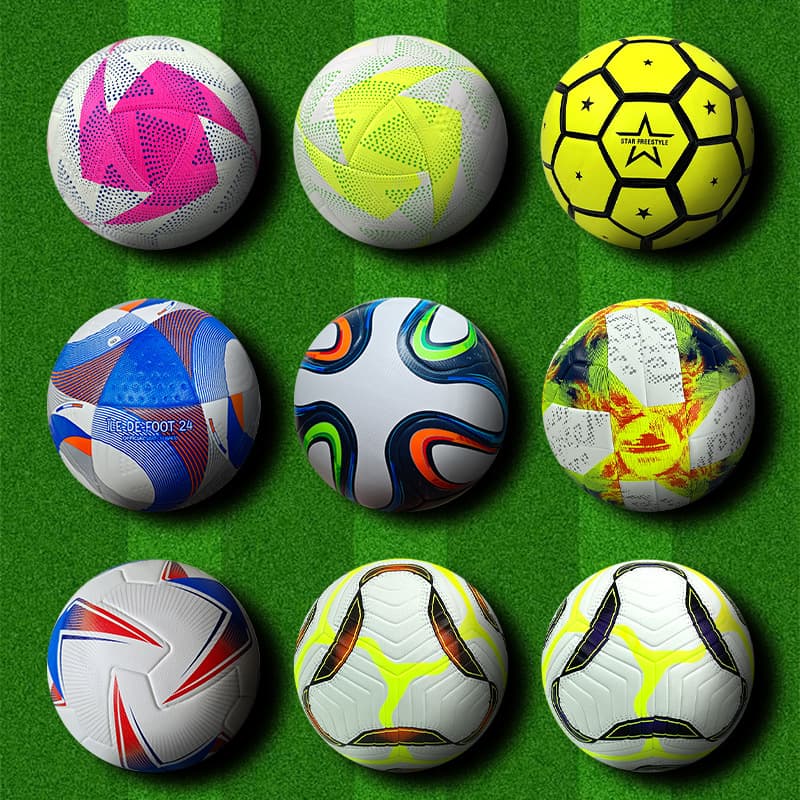 (Cross-border trading), football travel wear-resistant polyurethane ball for adults 2