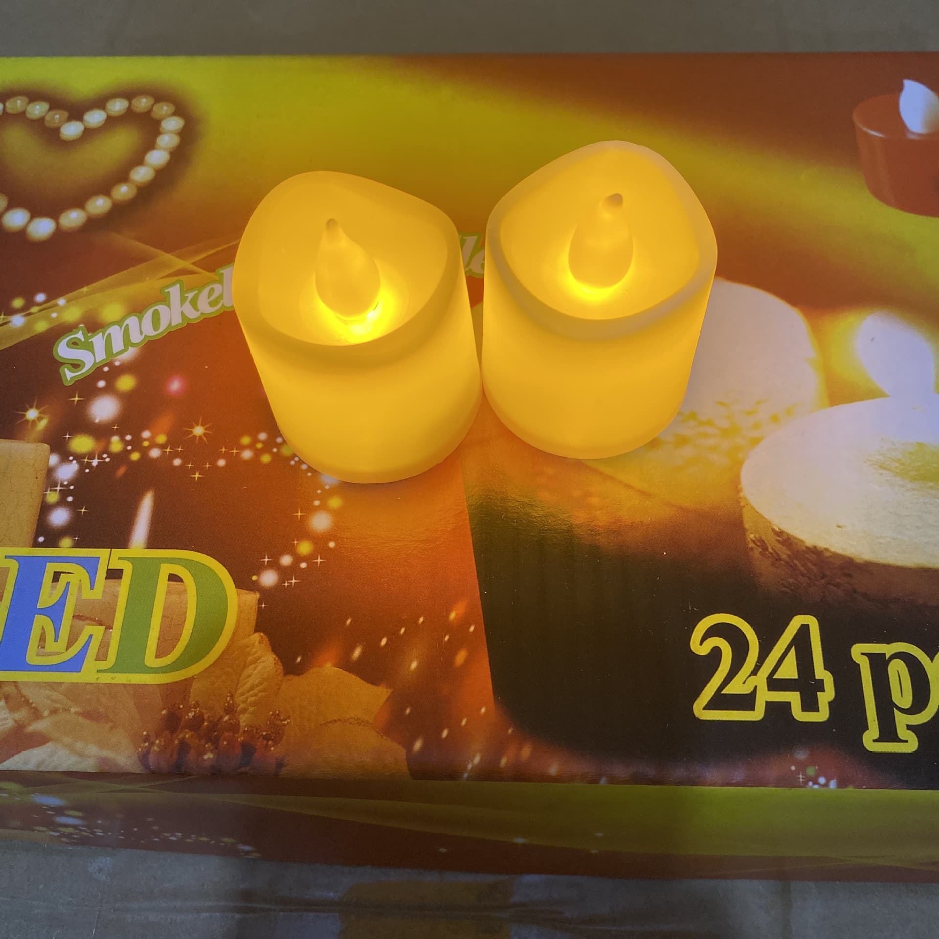 Electronic candle, evening dress, halloween 3