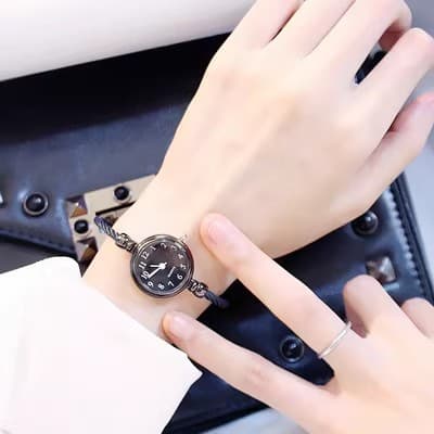 Fashionable trend bracelet, watch, accessory, universal dial, internet celebrity, simple and elegant design, small dial 4