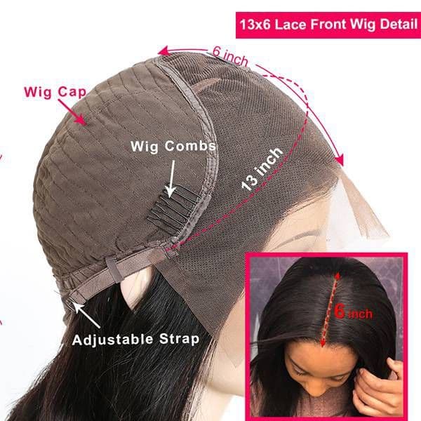 13*6 straight lace frontal wig Remy human also thinks IGF or us 5