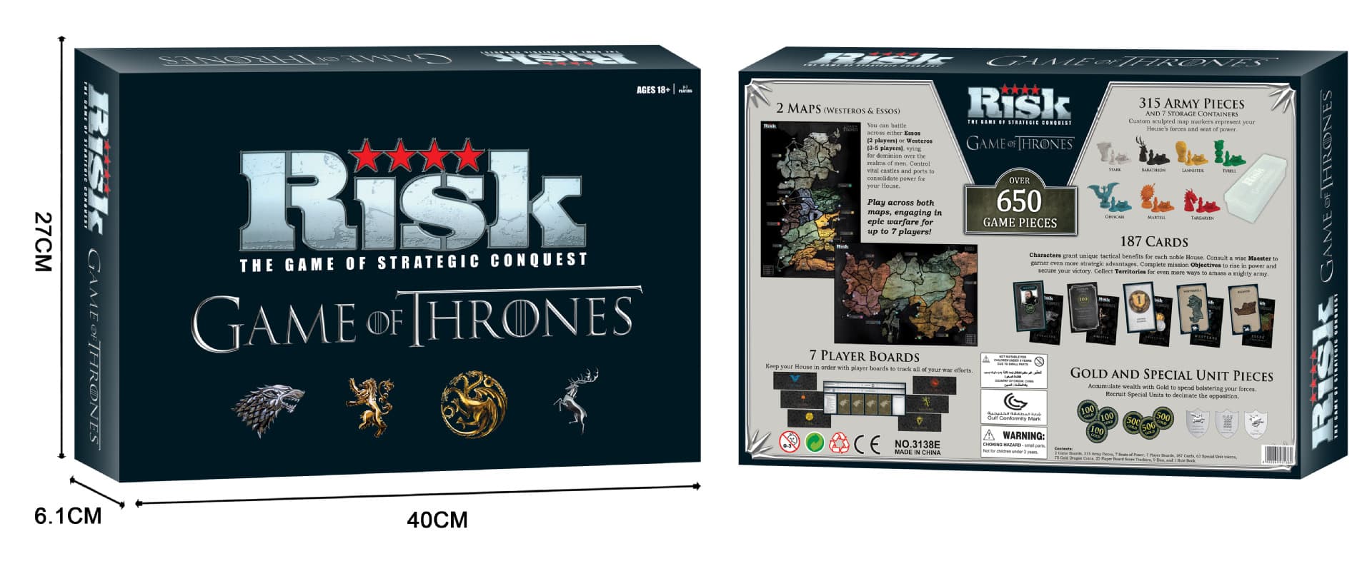 Game of Thrones English Card Game 2