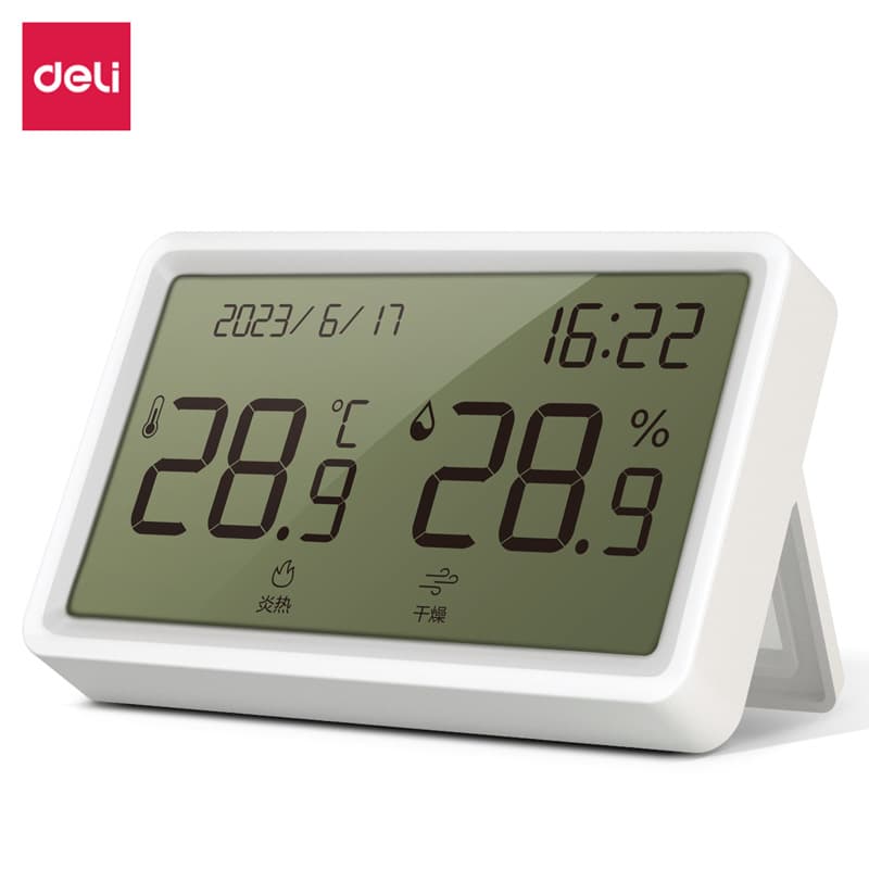 Electronic thermo hygrometer for students, thermometer, simple and elegant design 5