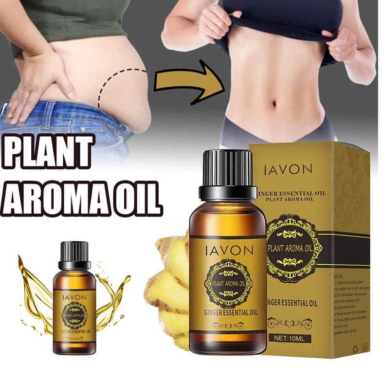 Fragrant massager with ginger, medical oil full body, smoothing waist belt for weight loss 4