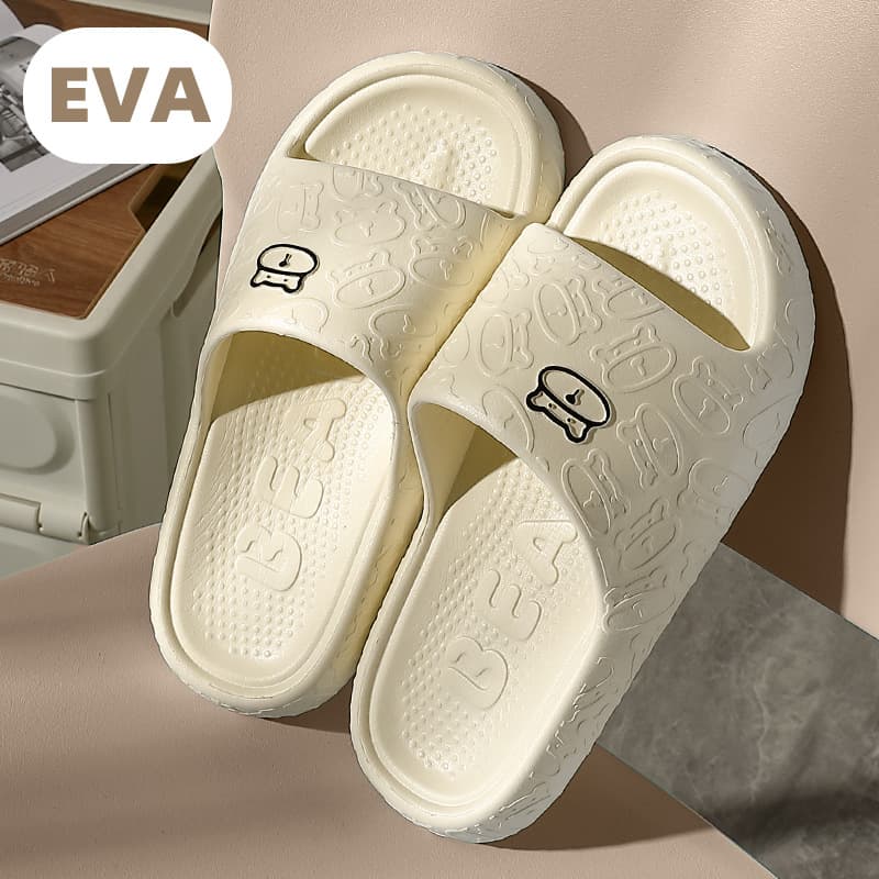(Wholesale), home ultra-soft women's slippers, non-slip men's slippers for bathroom platform, soft sole, suitable for outdoor wear 4