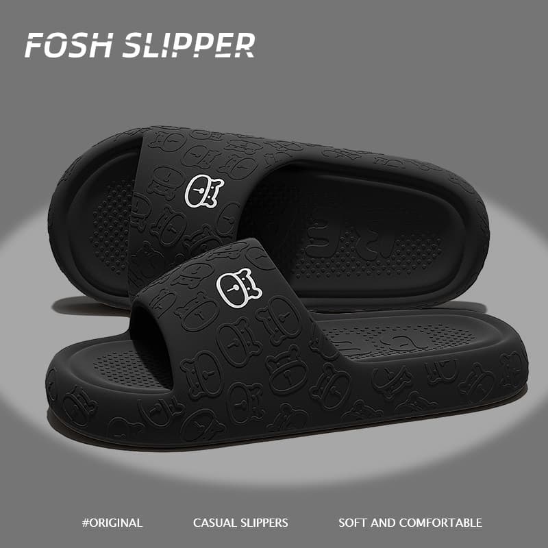 (Wholesale), home ultra-soft women's slippers, non-slip men's slippers for bathroom platform, soft sole, suitable for outdoor wear 1