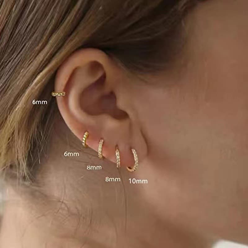 (Cross-border trading), (Wholesale), fashionable design universal elegant earrings with zircon, European style, micro incrustation, trend of season 1