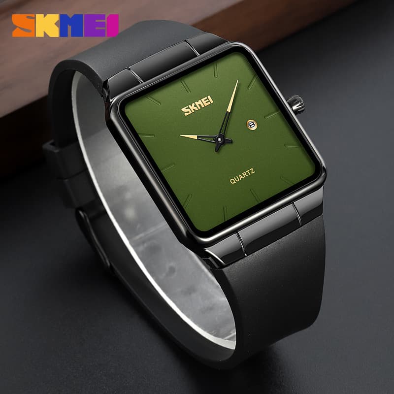 (Cross-border trading), square creative quartz watches, sports swiss watch, simple and elegant design 5