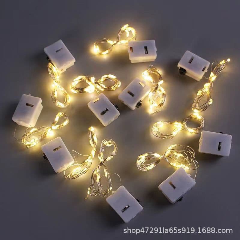 LED copper light strip, battery case, lights, bouquet 1