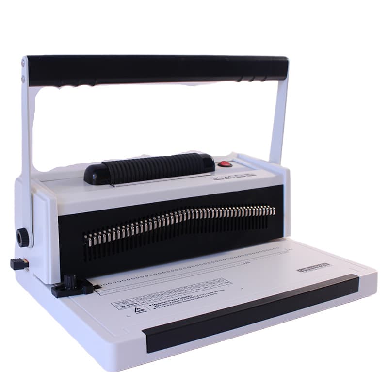 S20A electric single coil binding machine spiral punching machine financial bidding book binding 4: 1 hole distance 46 holes 1