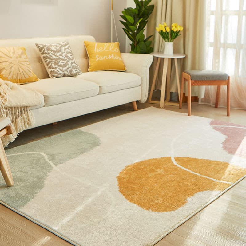 Carpet for living room for bedroom, crib for bed, non-slip sofa, simple and elegant design 4