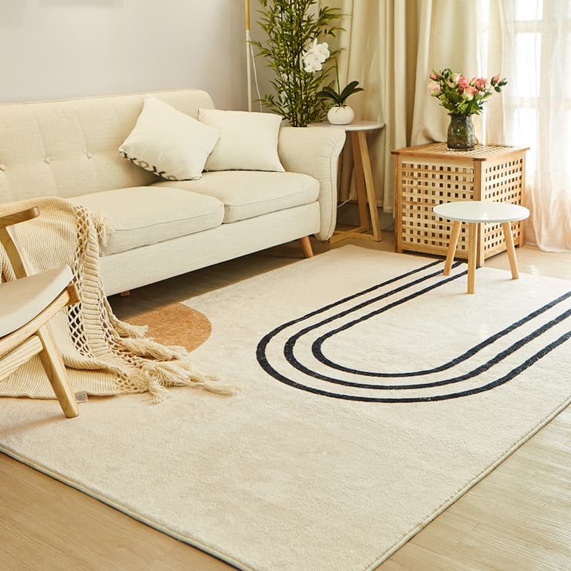 Carpet for living room for bedroom, crib for bed, non-slip sofa, simple and elegant design 6