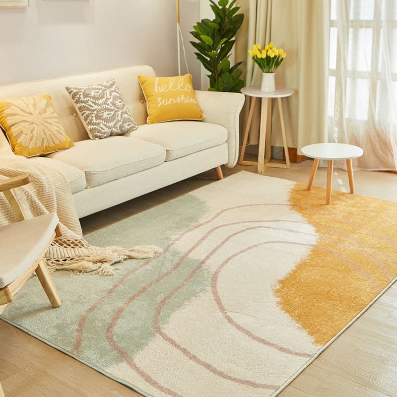 Carpet for living room for bedroom, crib for bed, non-slip sofa, simple and elegant design 1