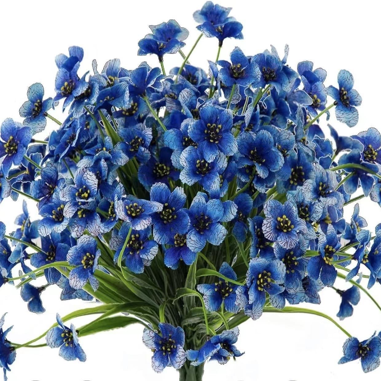 Amazon Simulation Flower Outdoor Spring Grass Flower Plastic Fake Spring Cao Flower Artificial Green Garden Decoration 5