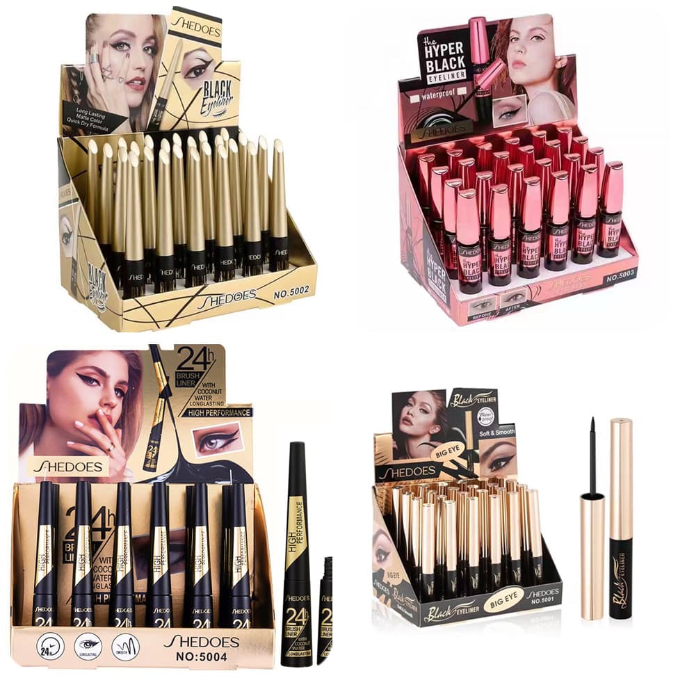 SHEDOES Black Long-lasting Waterproof Eyeliner Liquid